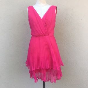 Vintage Lilli Diamond of California fuchsia dress